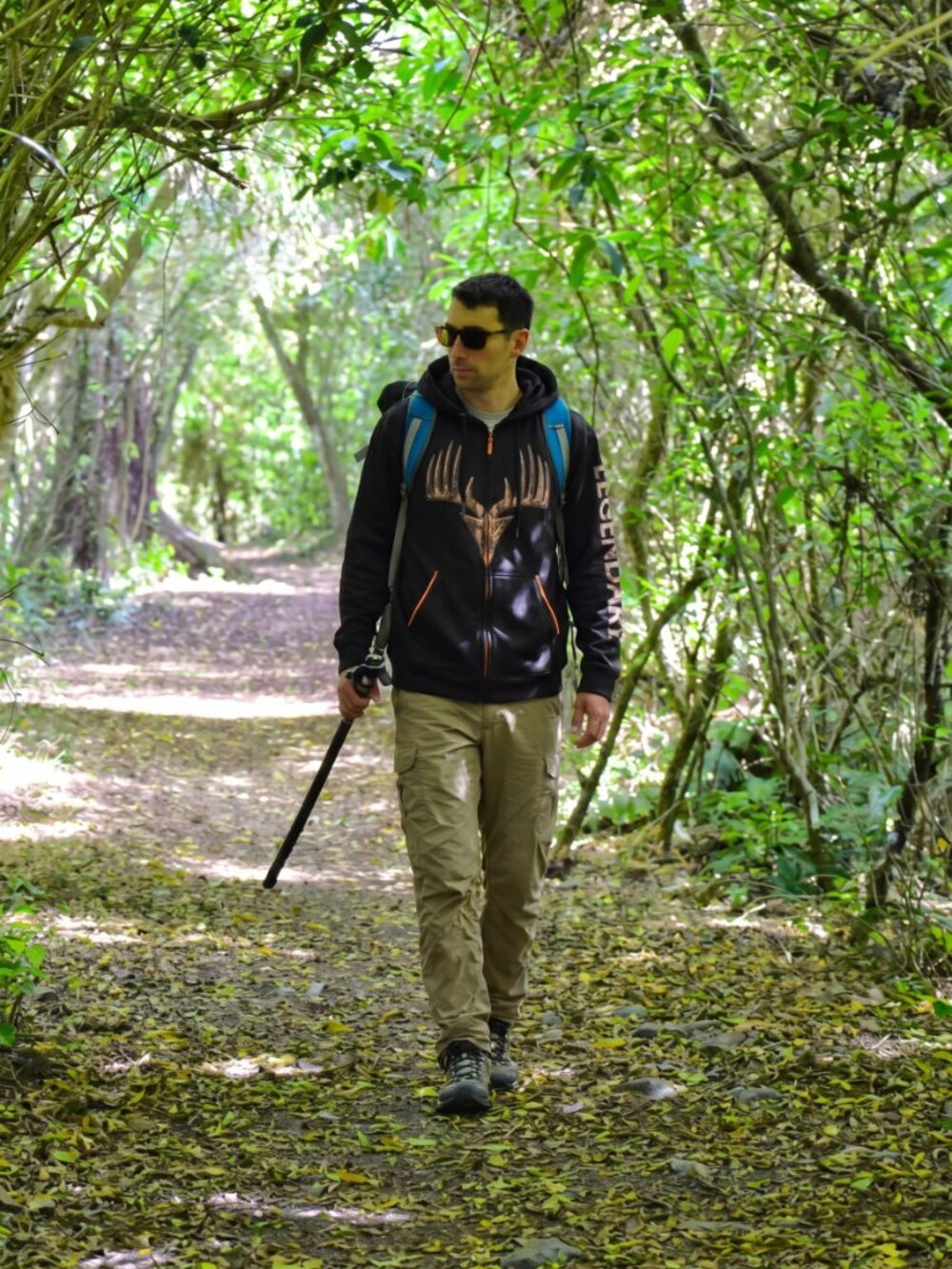 Mens Legendary Zip Up Hoodie
